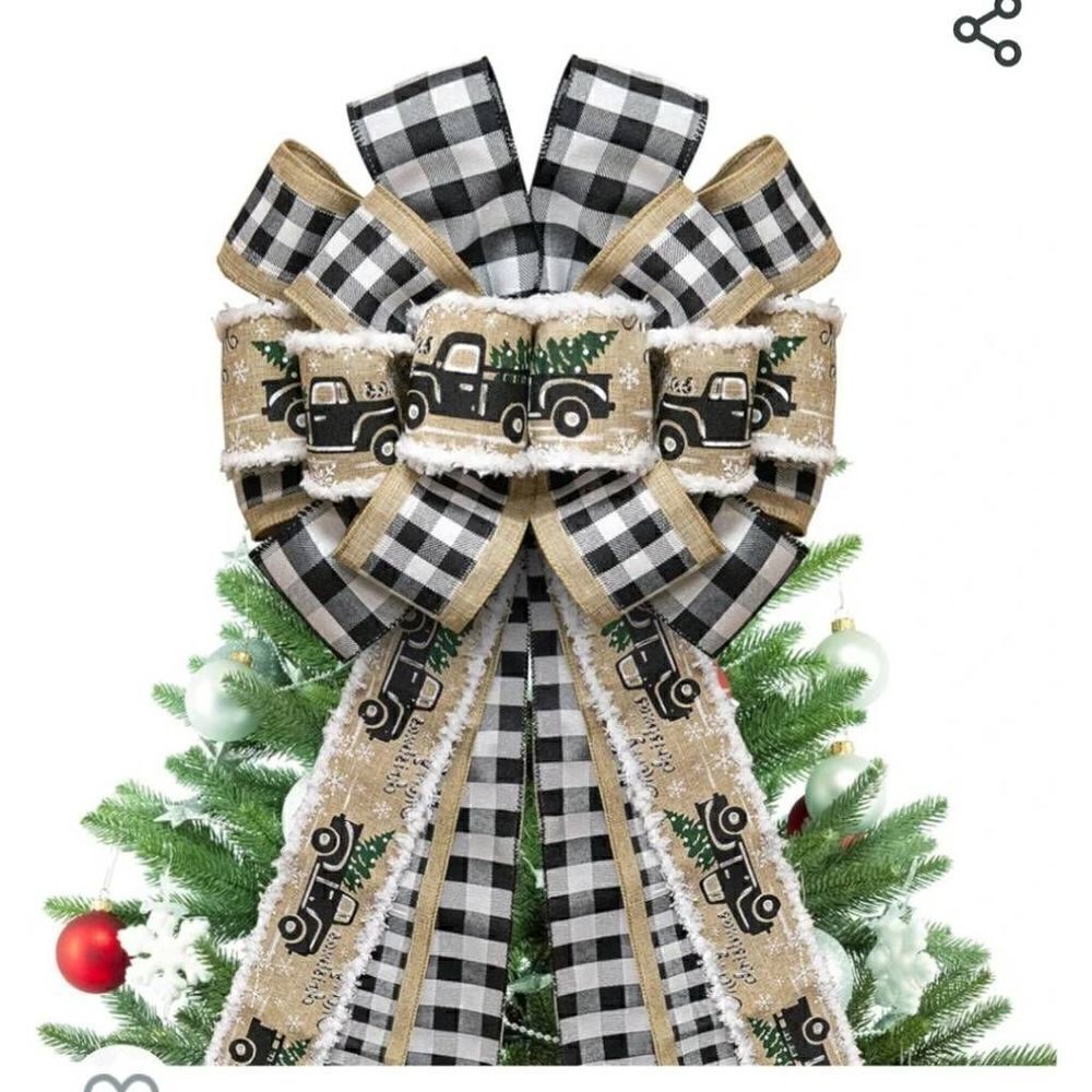 NIP CHRISTMAS TRUCK BOW